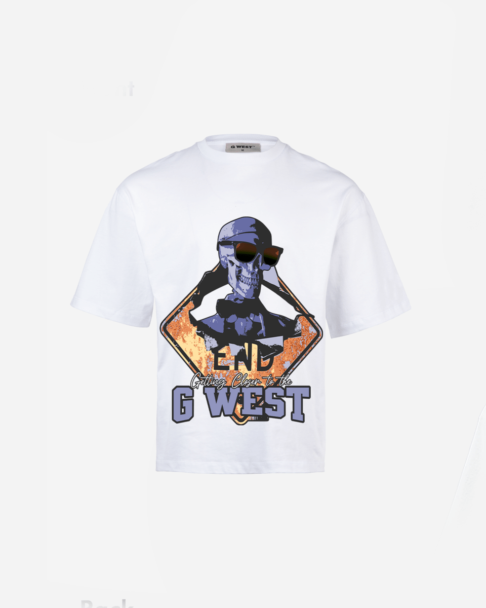 G - WEST GETTING CLOSER OVERSIZED TEE GWROJMT34 - G West