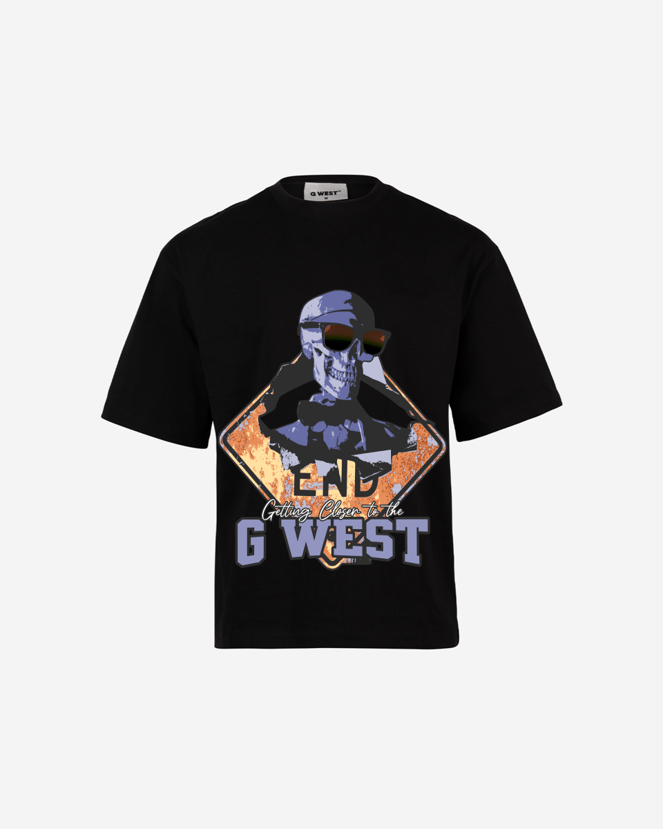 G - WEST GETTING CLOSER OVERSIZED TEE GWROJMT34 - G West