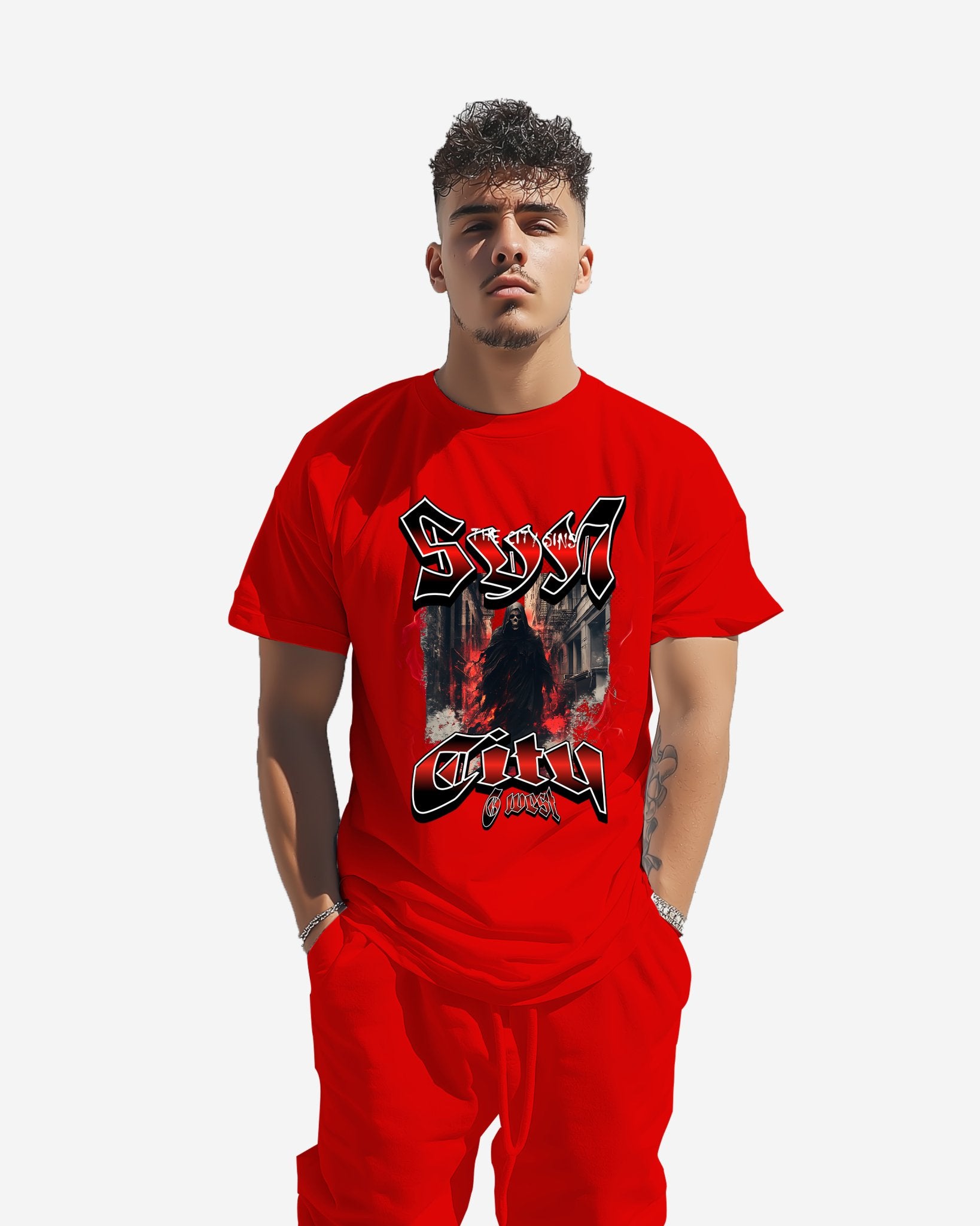 G West Deadly Outbreak Oversized Men's T-Shirt