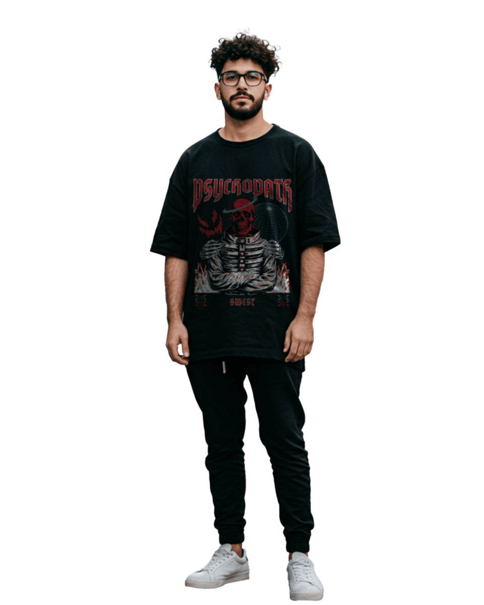 G West Ghost Supporter Oversized Men's T-Shirt - G West