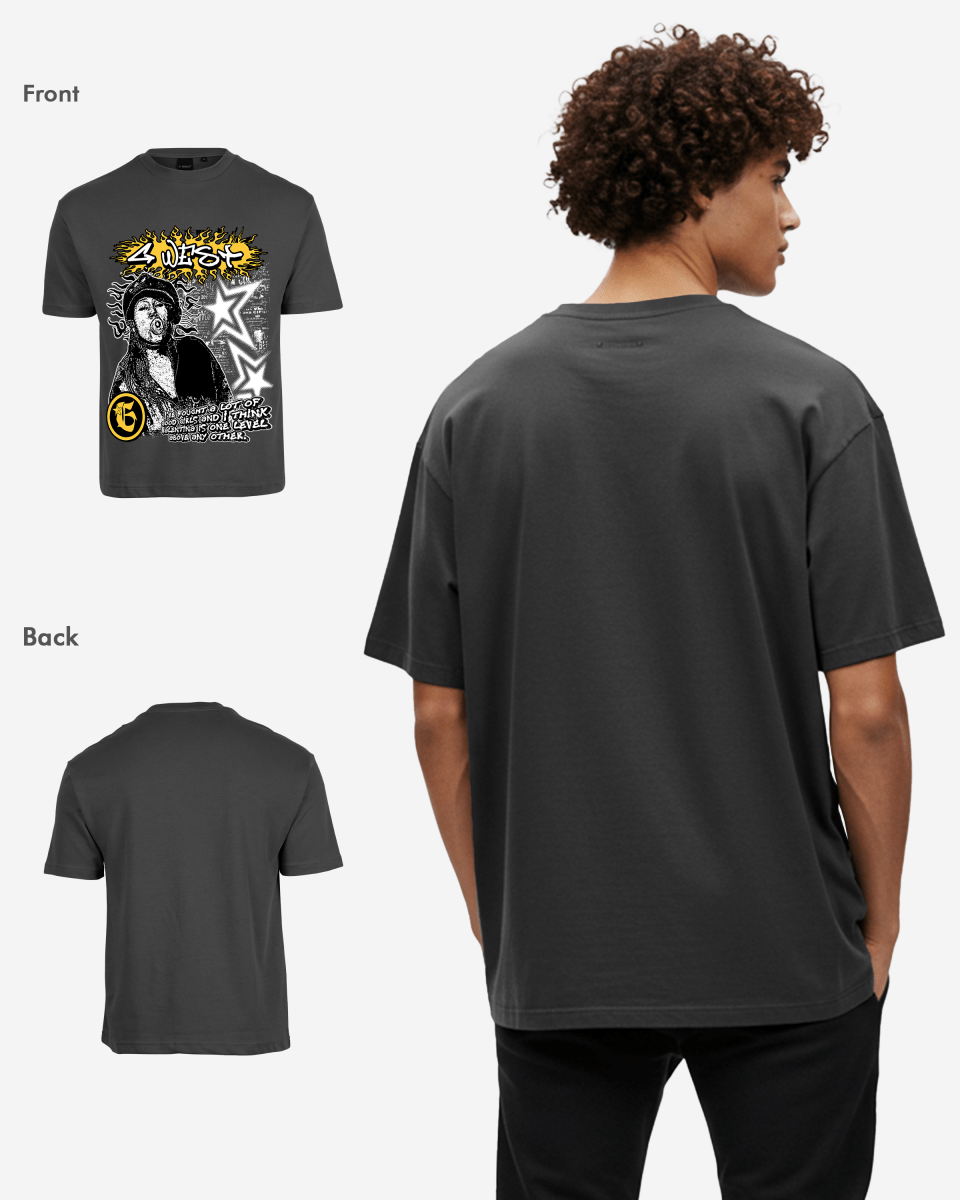 G West Graffiti Heat Oversized Tee - G West
