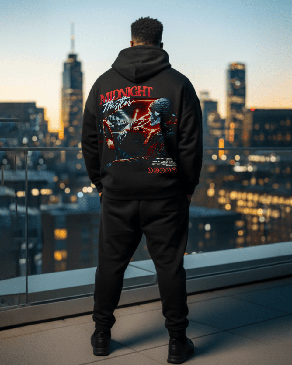 G West Grind Till Midnight Big And Tall Hoodie - G West