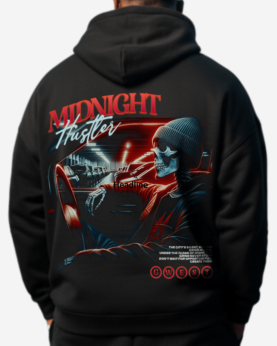 G West Grind Till Midnight Big And Tall Hoodie - G West