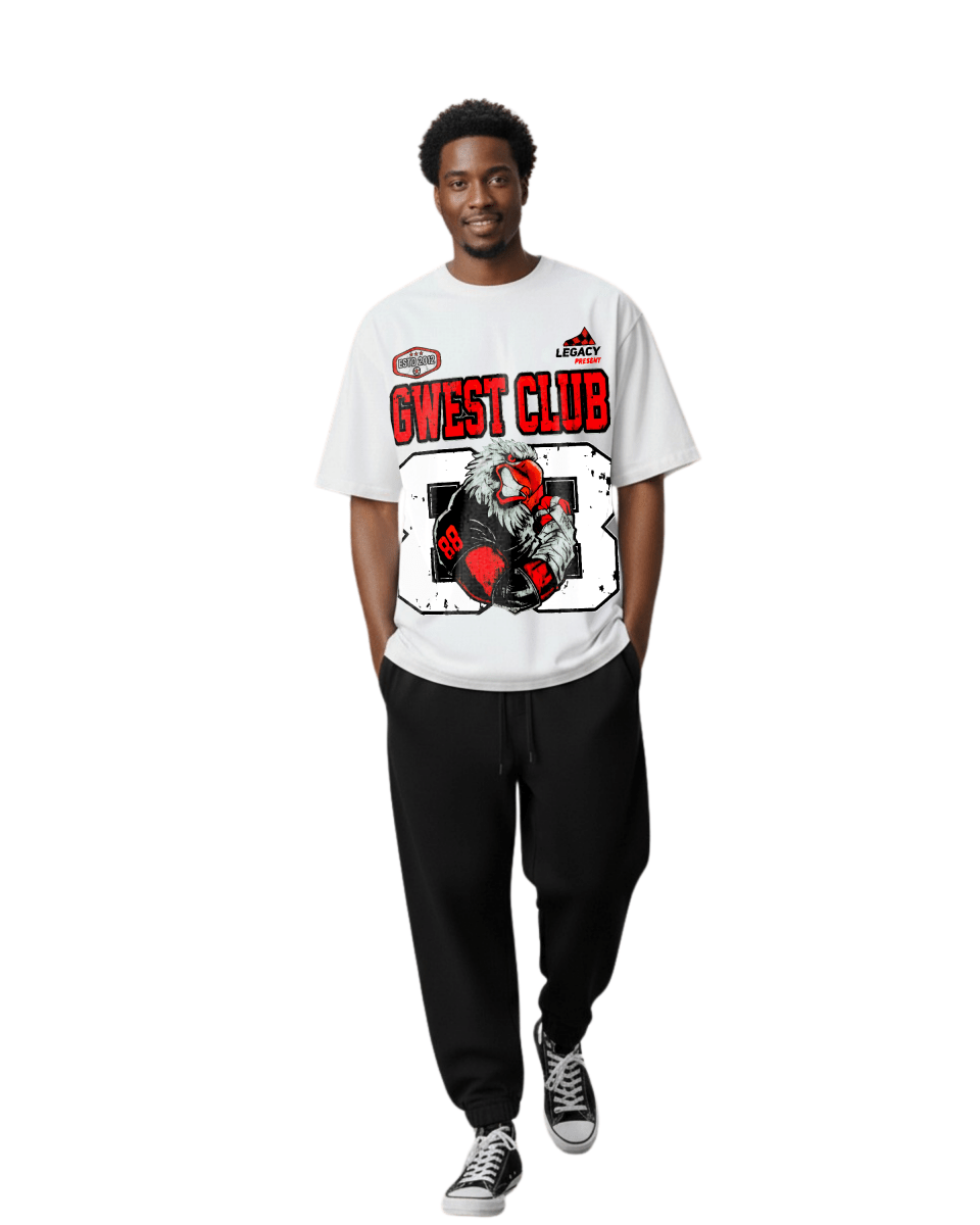 G West Hawk Squad 88 Oversized Men's T-Shirt - G West
