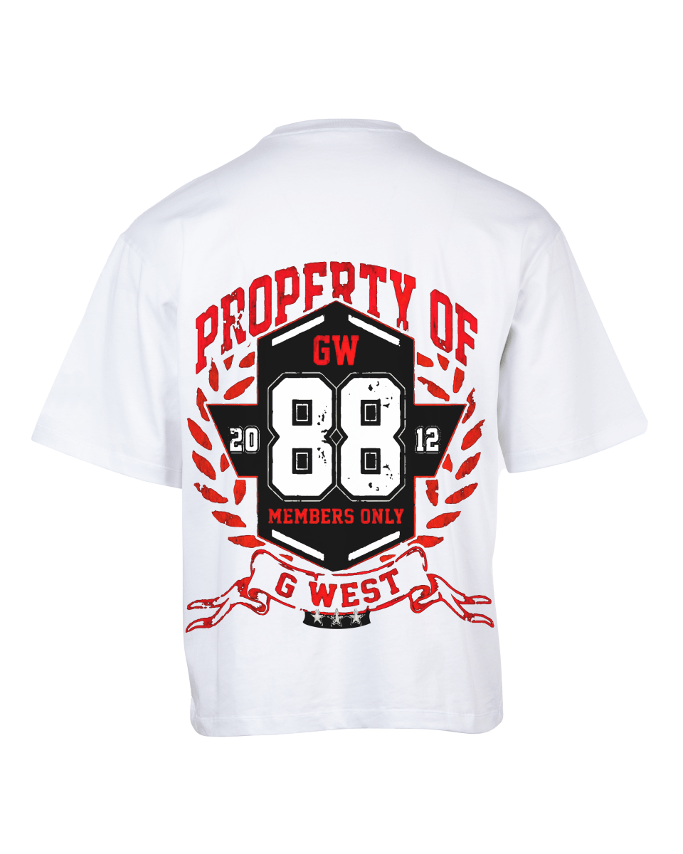 G West Hawk Squad 88 Oversized Men's T-Shirt - G West