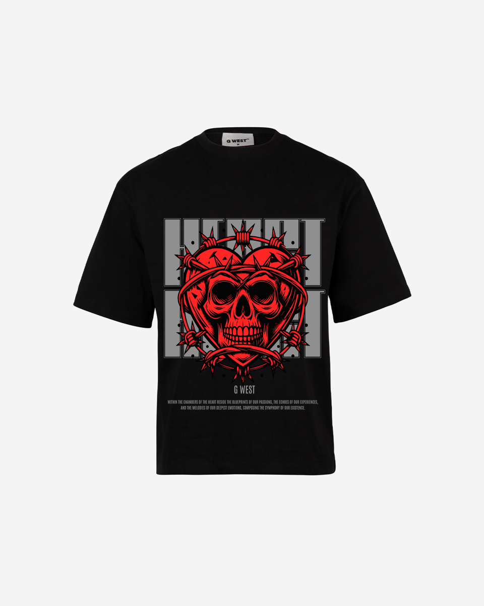 G - WEST HEARTWIRED OVERSIZED TEE GWROJMT183 - G West