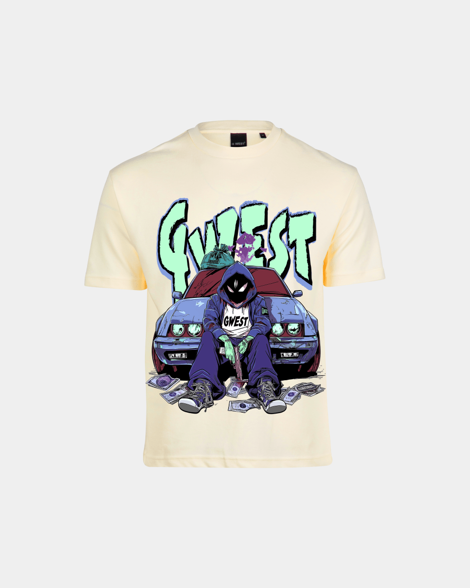 G WEST HEIST Oversized TEE - G West