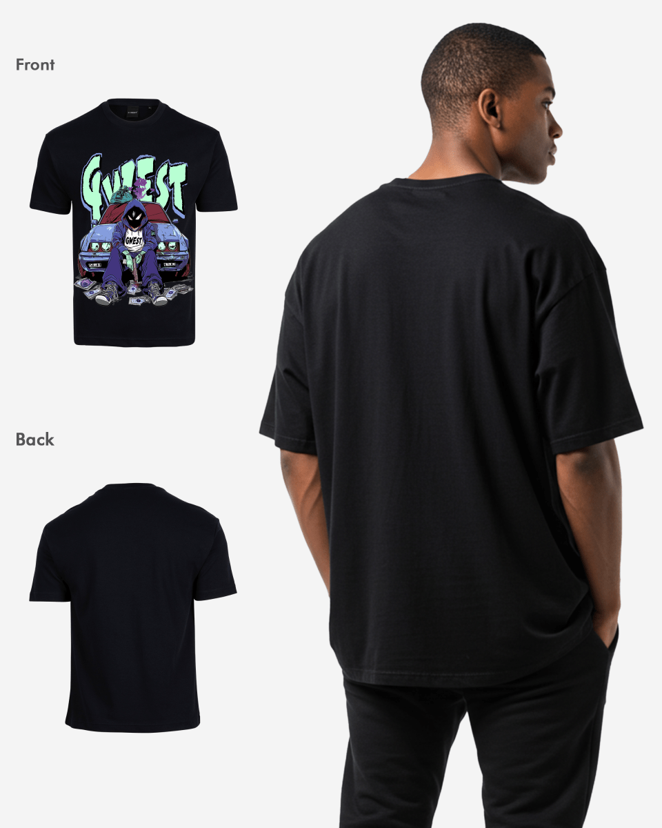 G WEST HEIST Oversized TEE - G West