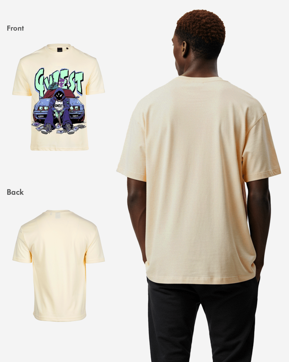 G WEST HEIST Oversized TEE - G West
