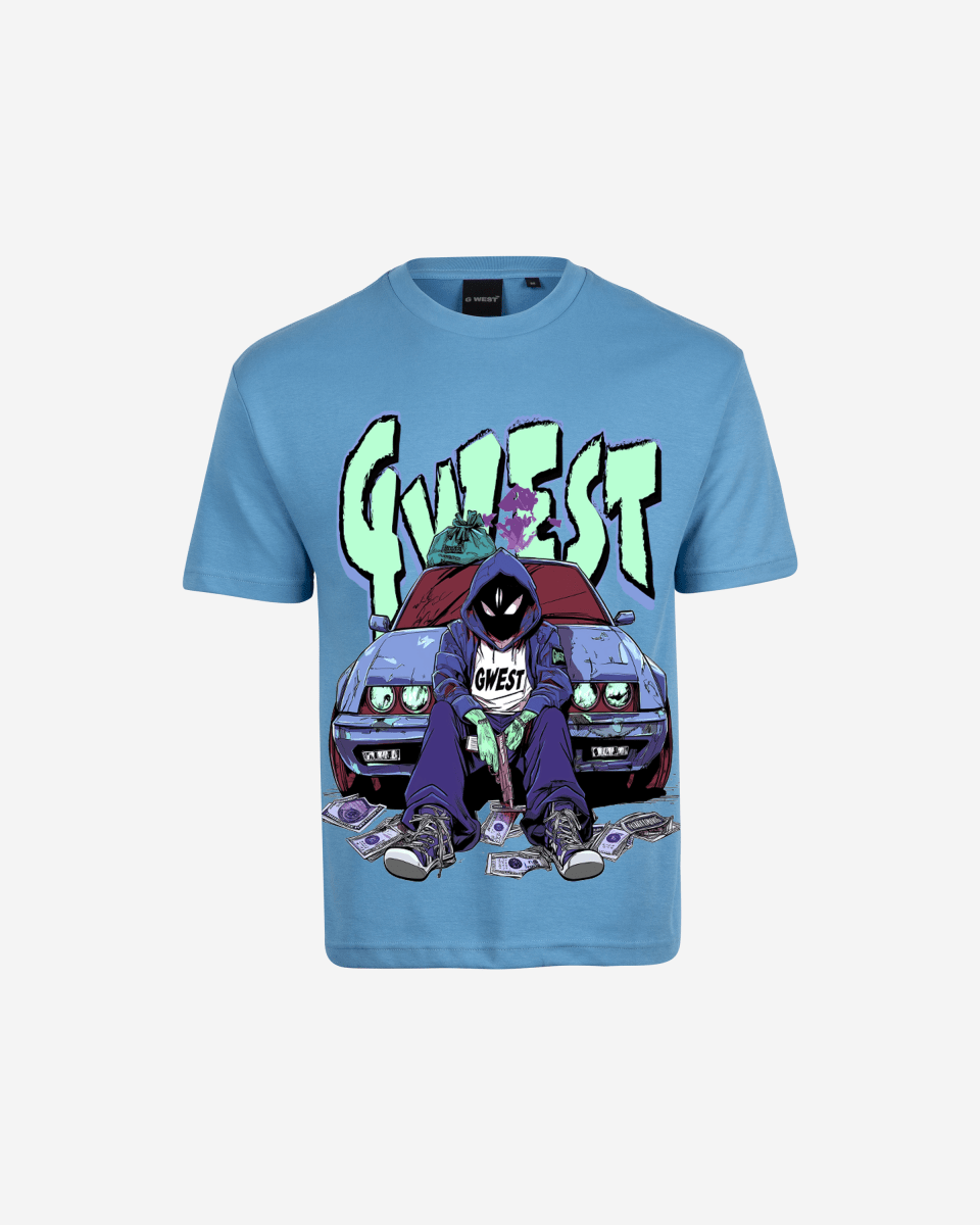 G WEST HEIST Oversized TEE - G West