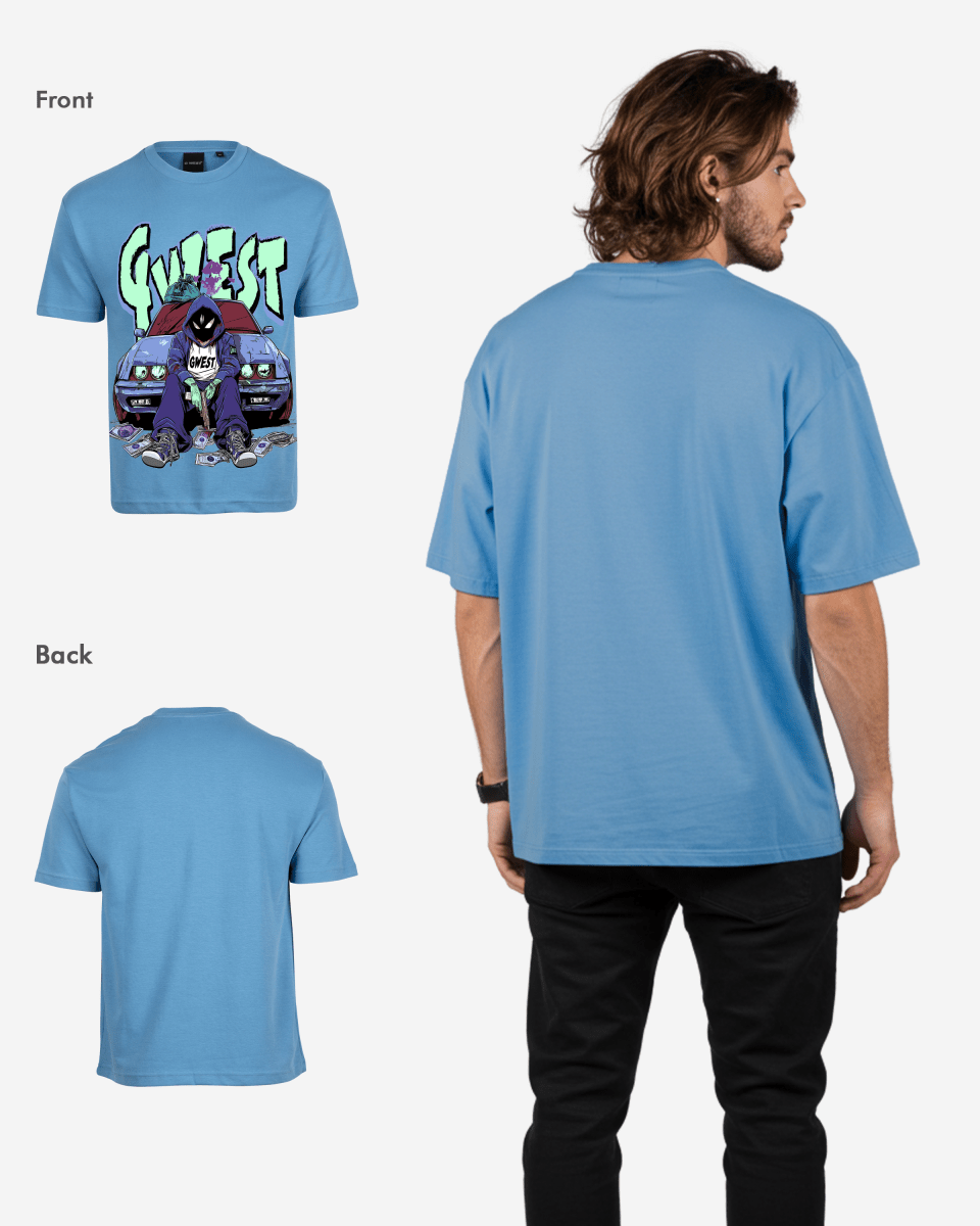G WEST HEIST Oversized TEE - G West