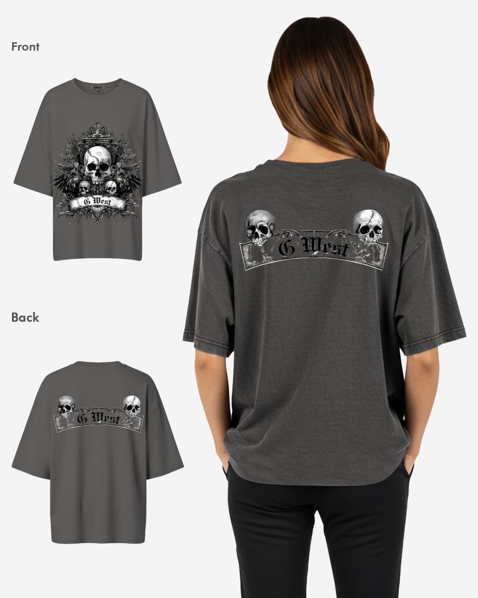 G West Hell City Oversized Tee - WOMEN - G West