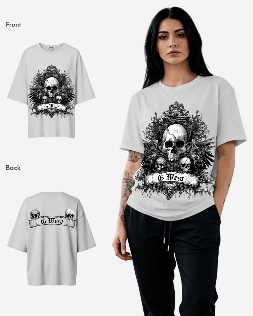 G West Hell City Oversized Tee - WOMEN - G West