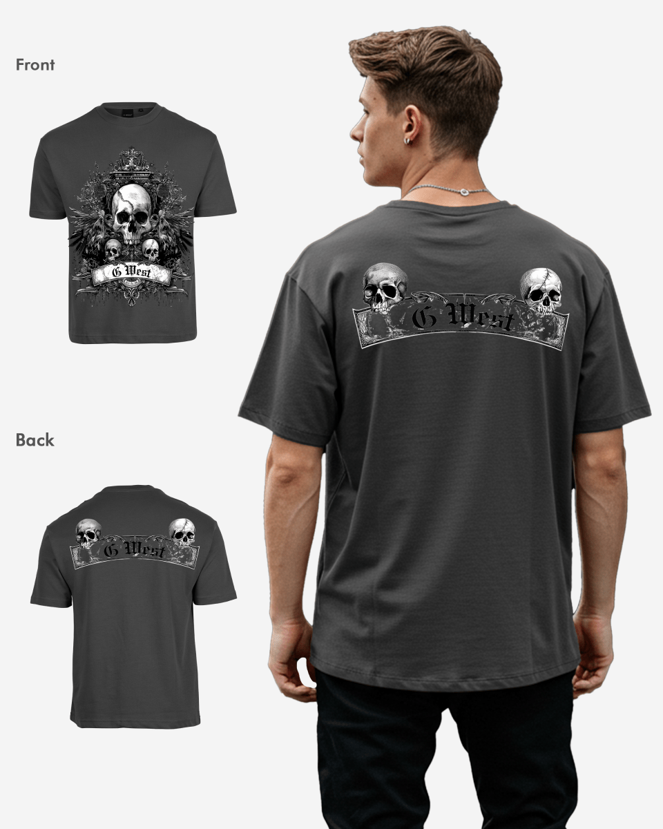 G West Hell City Oversized Tee - G West