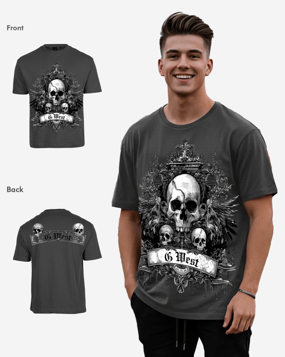 G West Hell City Oversized Tee - G West