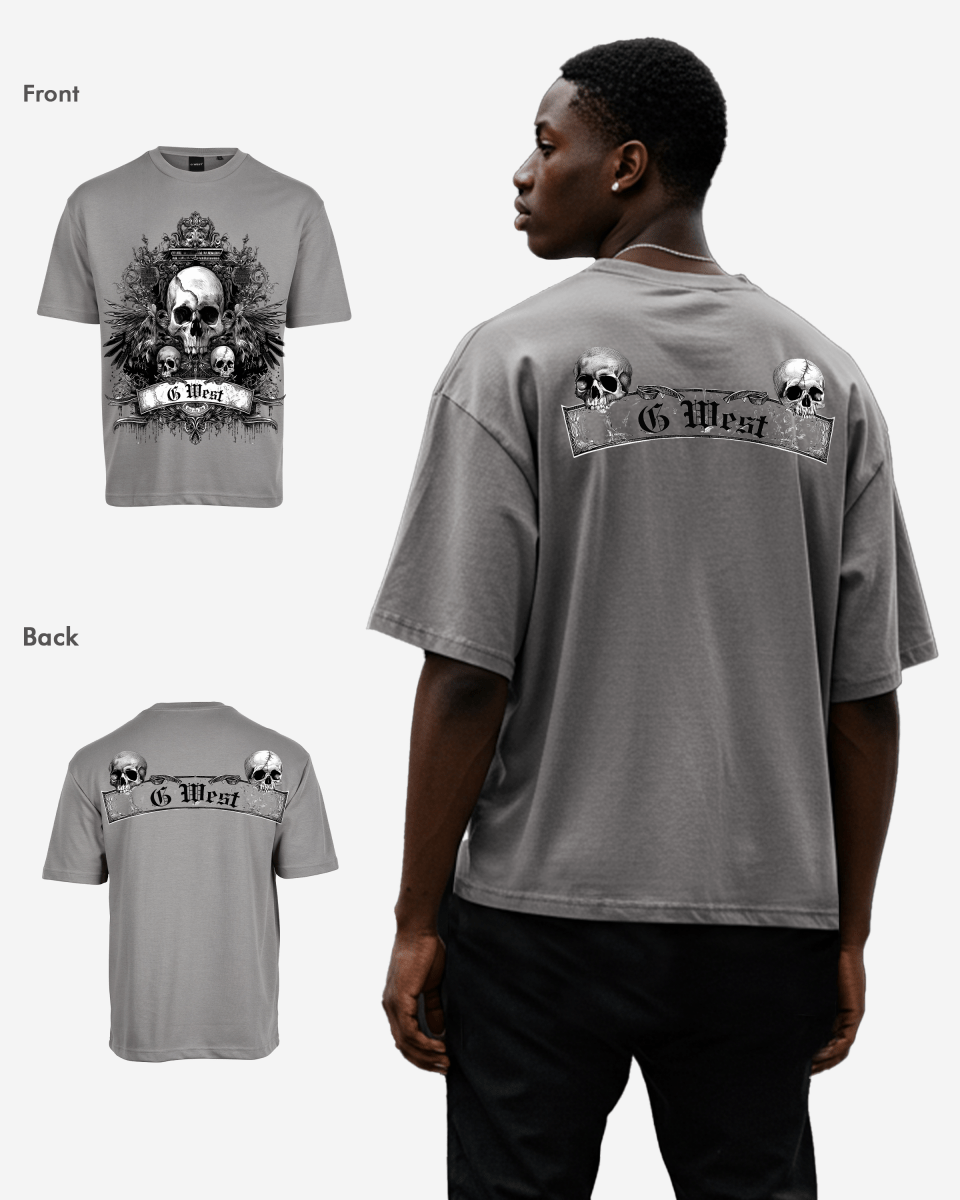G West Hell City Oversized Tee - G West