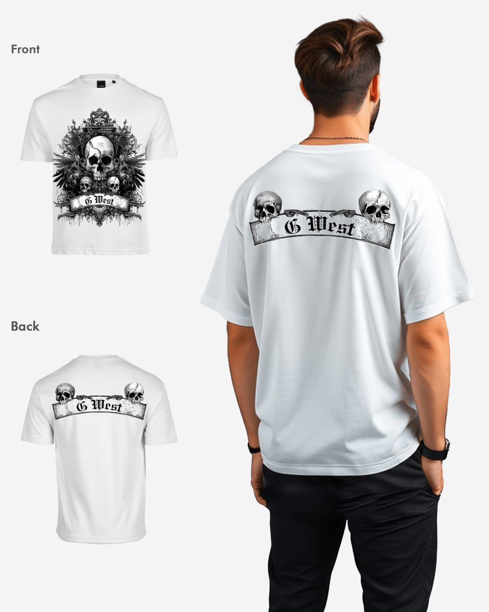 G West Hell City Oversized Tee - G West