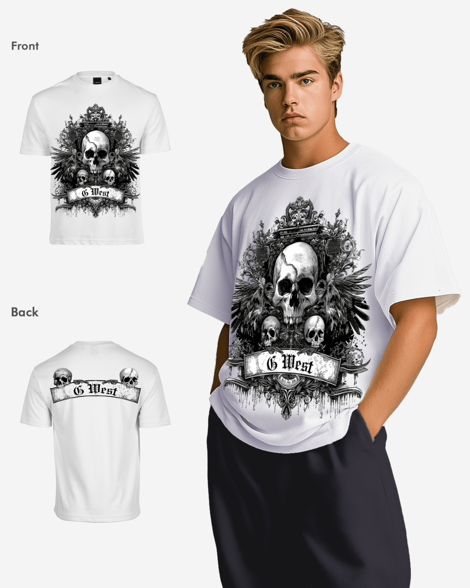 G West Hell City Oversized Tee - G West