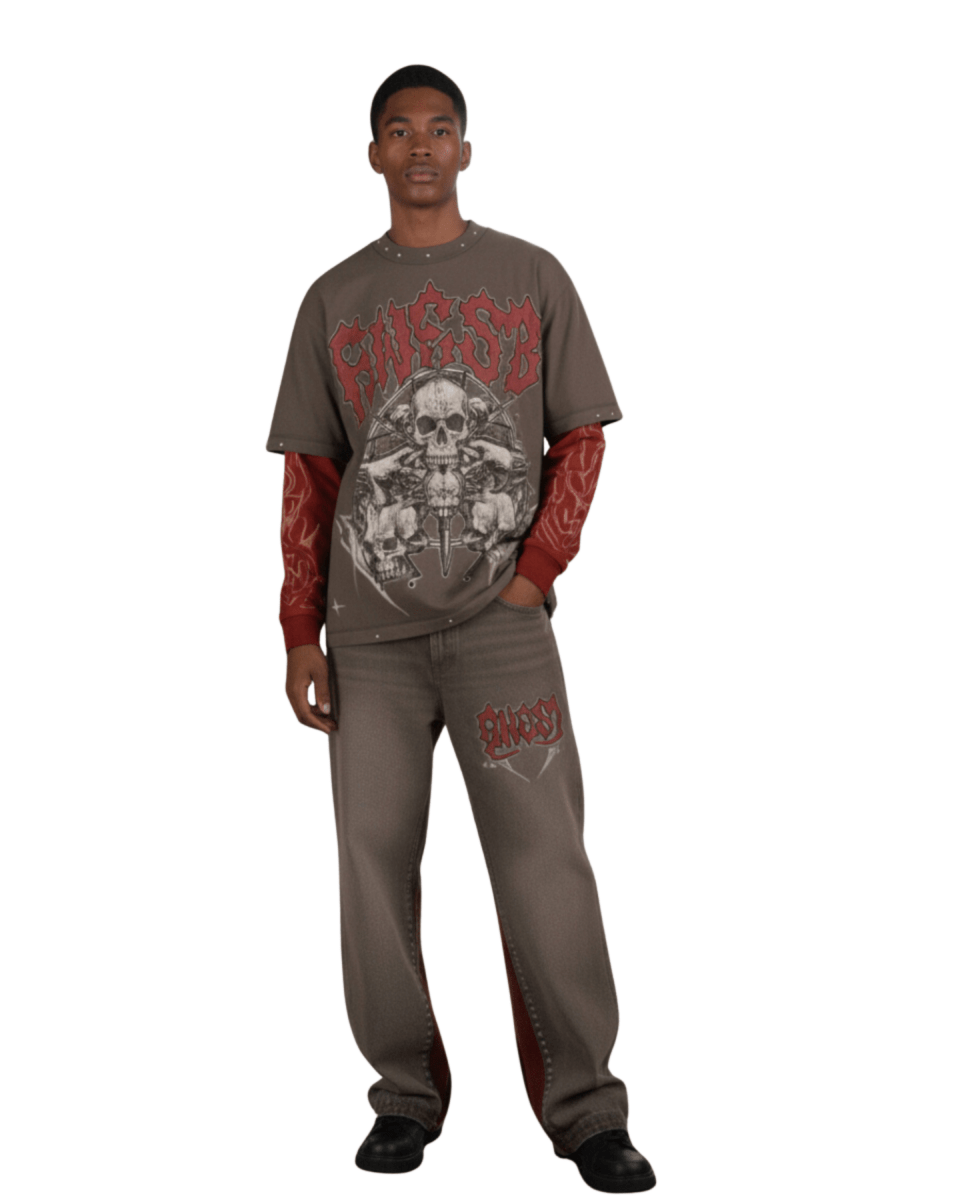 G West Hell Claw Denim Complicated Men's Set - G West