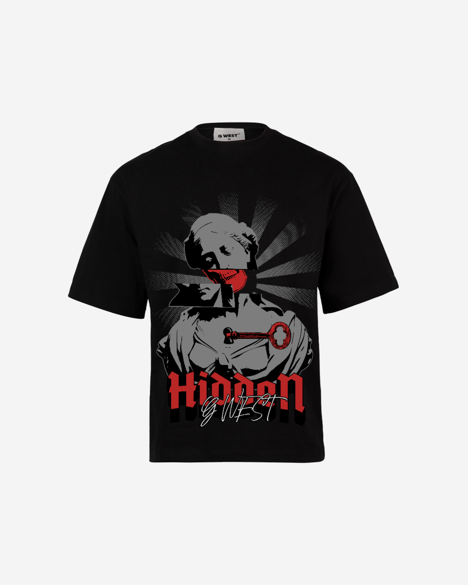 G - WEST HIDDEN OVERSIZED TEE GWROJMT50 - G West