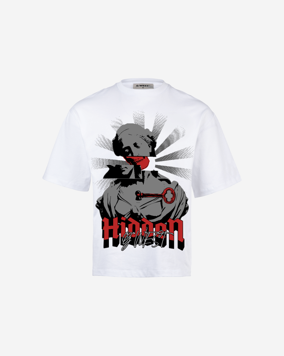 G - WEST HIDDEN OVERSIZED TEE GWROJMT50 - G West