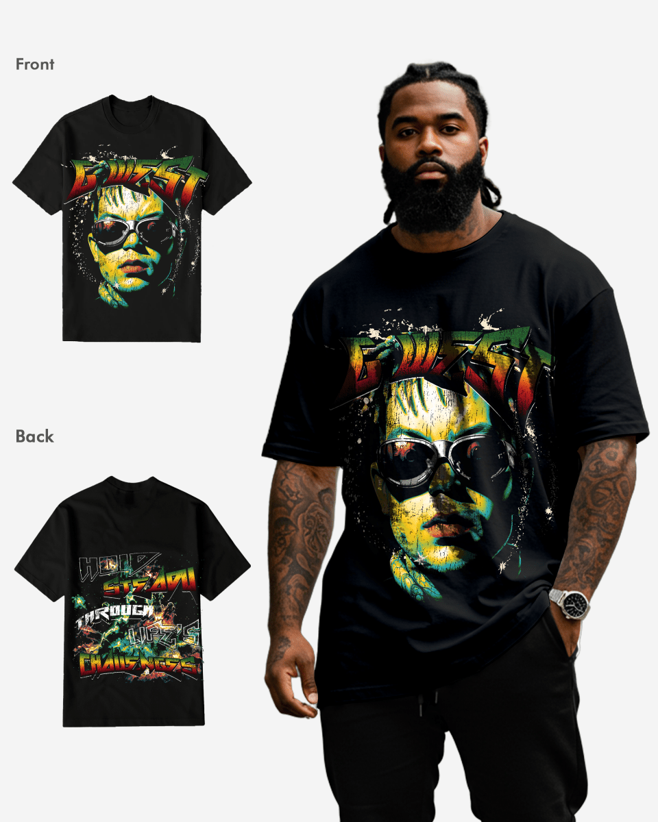 G West Hold Steady Black Tee Big and Tall - G West