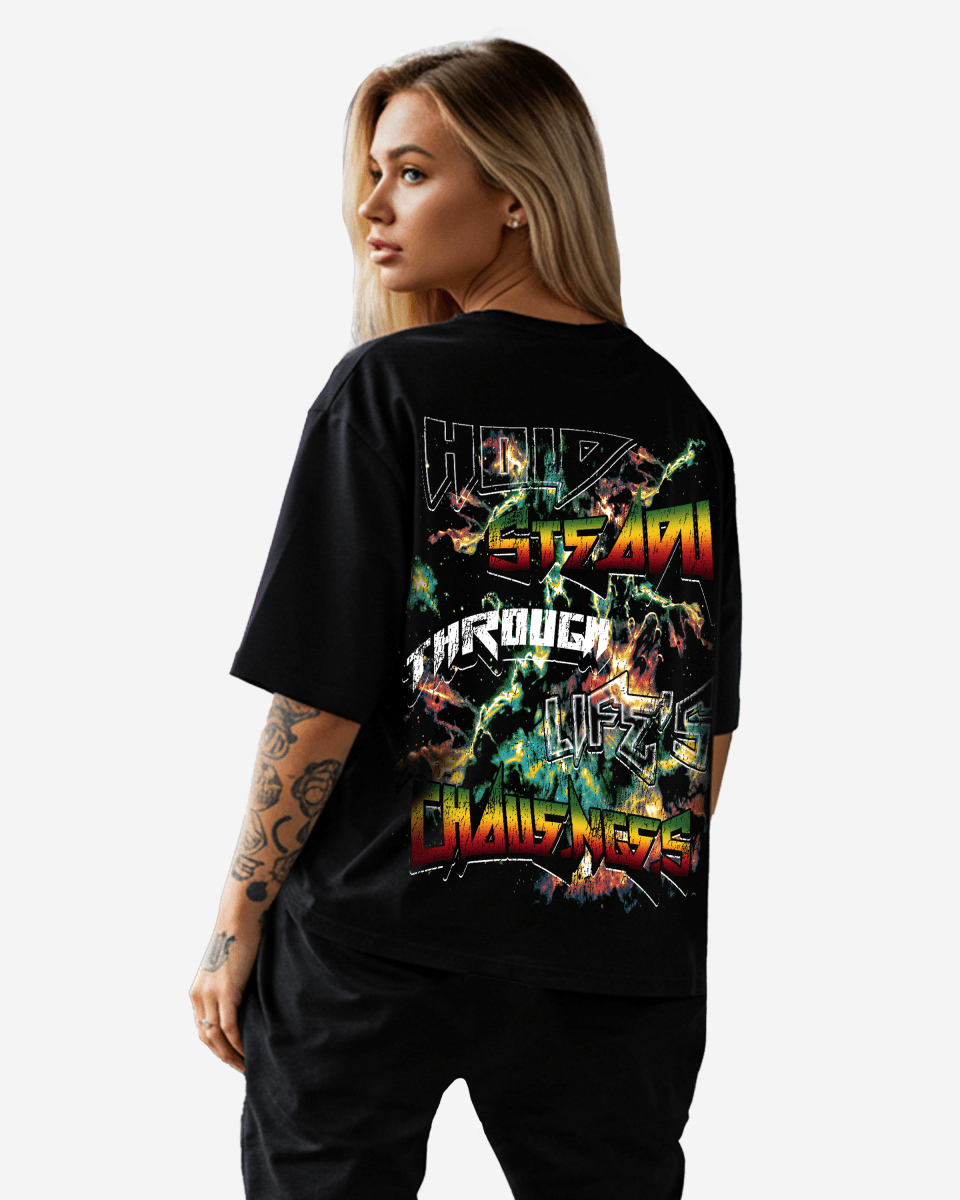 G West Hold Steady Premium Oversized Tee - WOMEN - G West