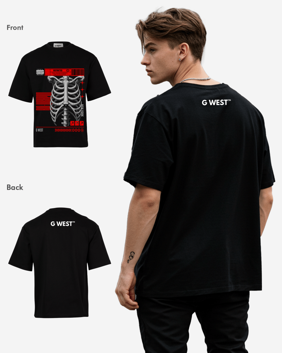 G - WEST HOLLOW N HEROIC OVERSIZED TEE - G West