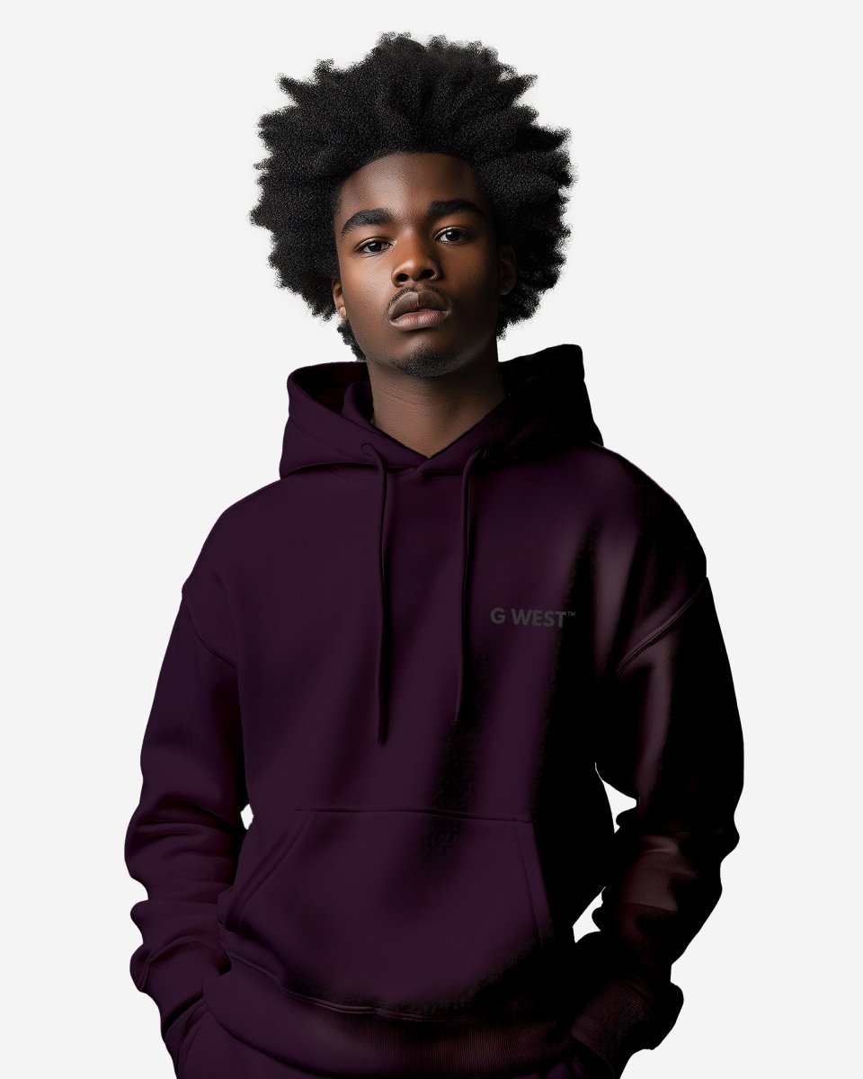 G West Holographic Ski Mask Heavy Premium Oversized Hoodie - 6 Colors - G West