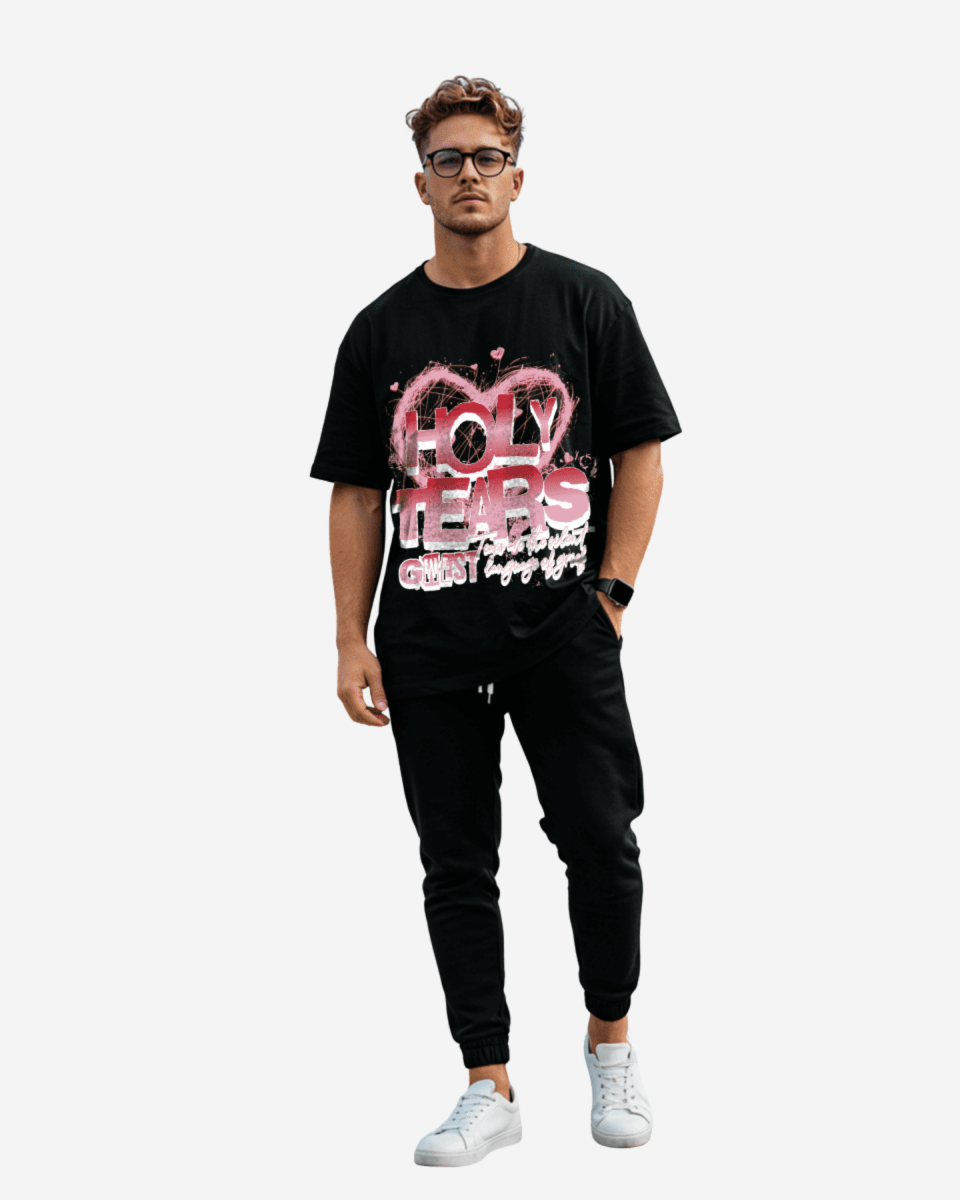 G West Holy Tears Oversized Men's T-Shirt - G West