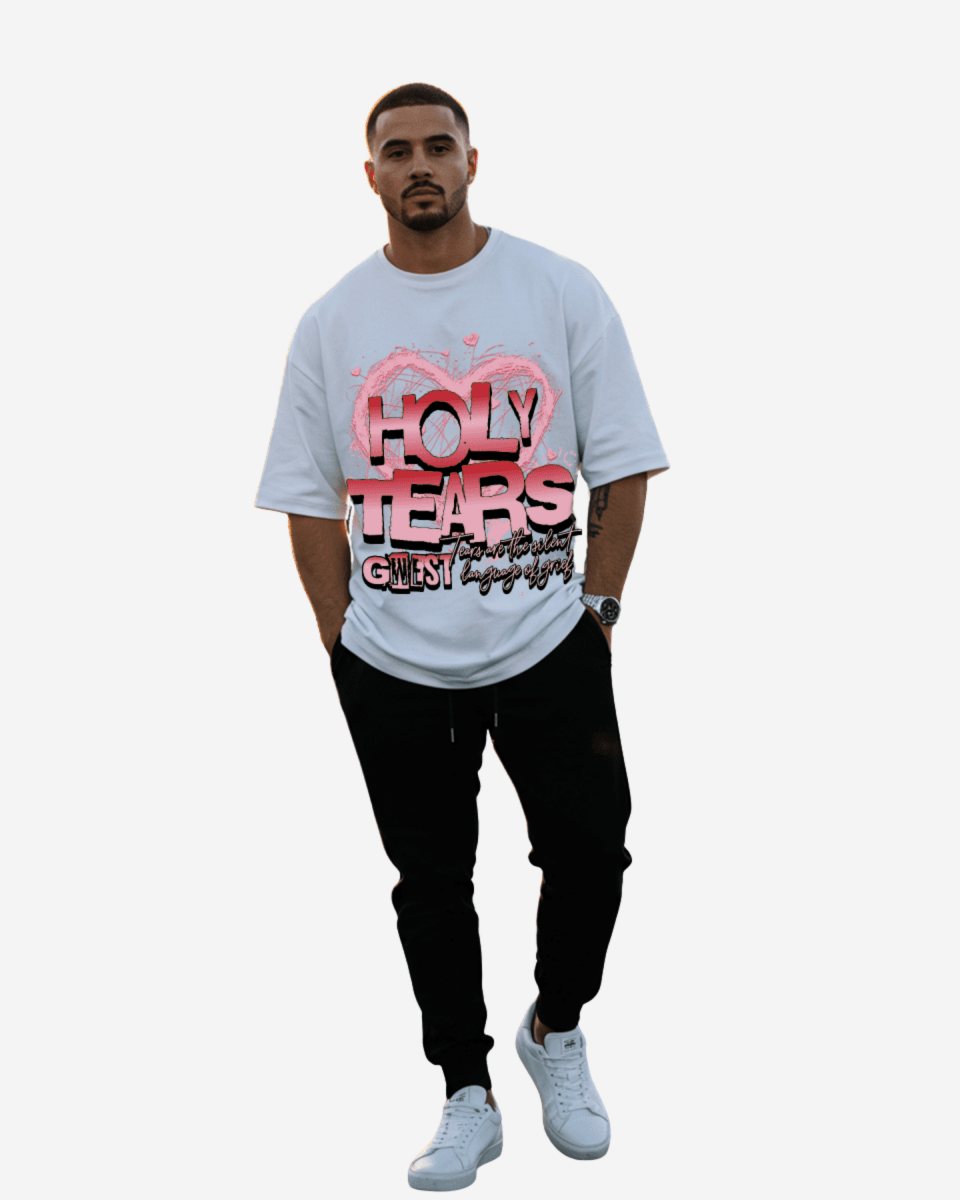 G West Holy Tears Oversized Men's T-Shirt - G West
