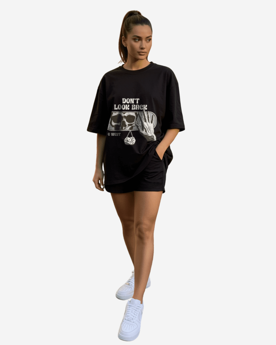 G West Horrible Society Oversized Women's T-Shirt - G West