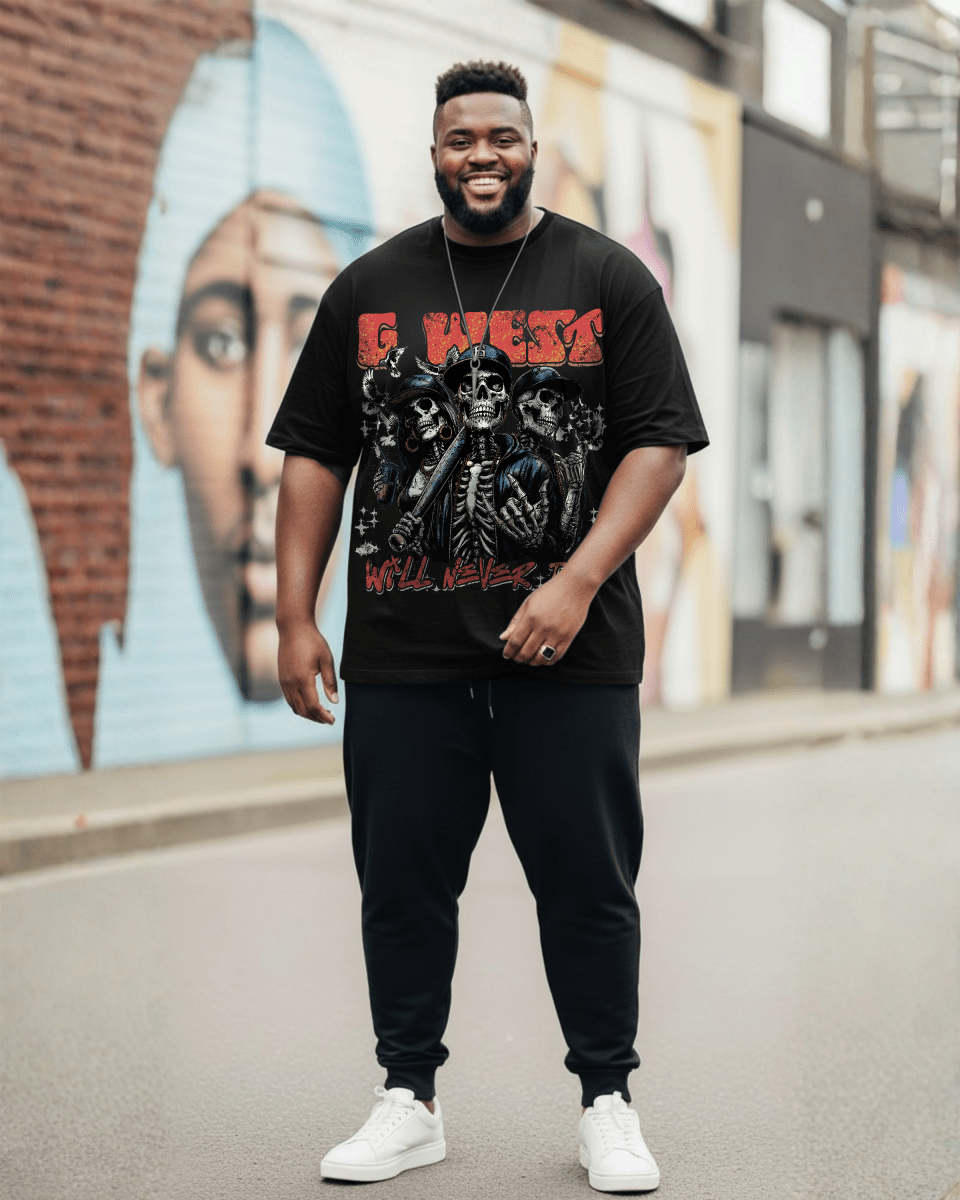 G West I Love My Game Big And Tall Oversized T-Shirt - G West