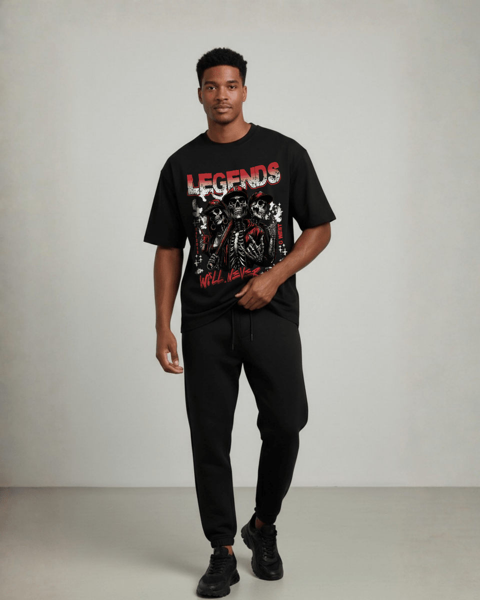 G West I Love My Game Oversized Men's T-Shirt - G West