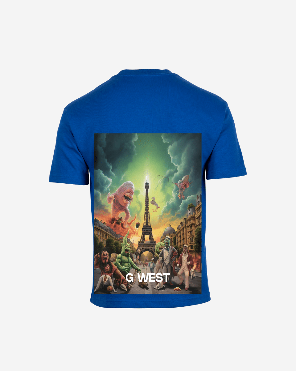 G West In Paris Oversized T-Shirt - 5 Colors - G West