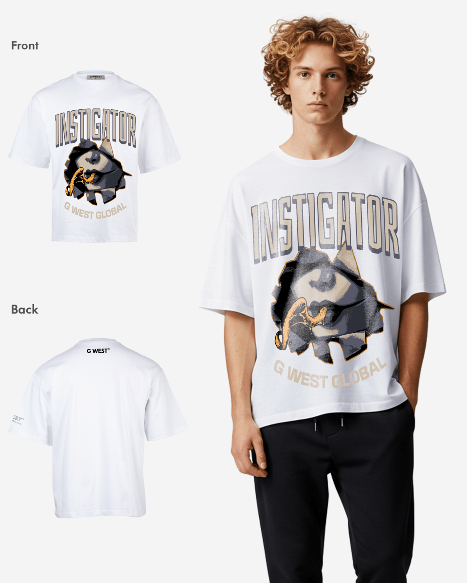 G - WEST Instigator Oversized Tee - GWROJMT11 - G West