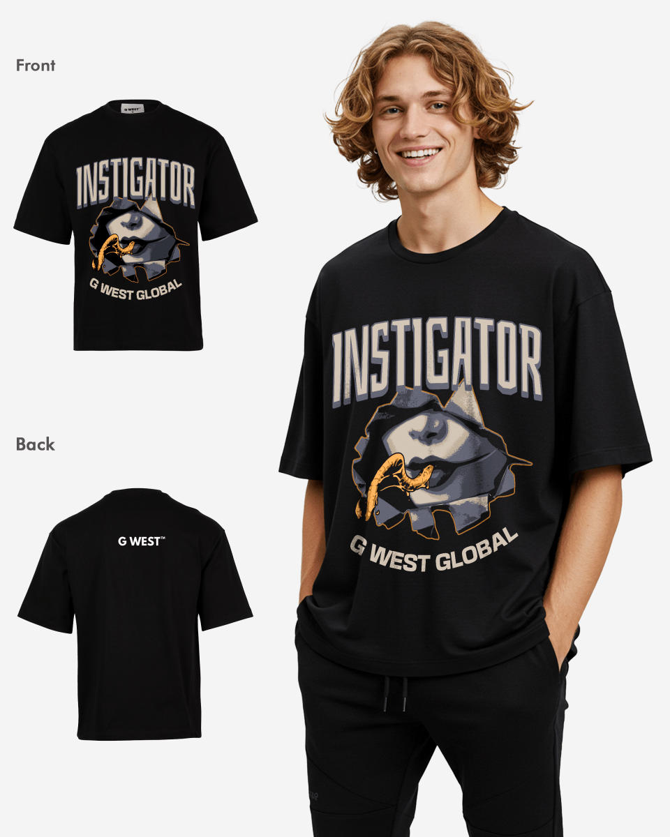 G - WEST Instigator Oversized Tee - GWROJMT11 - G West