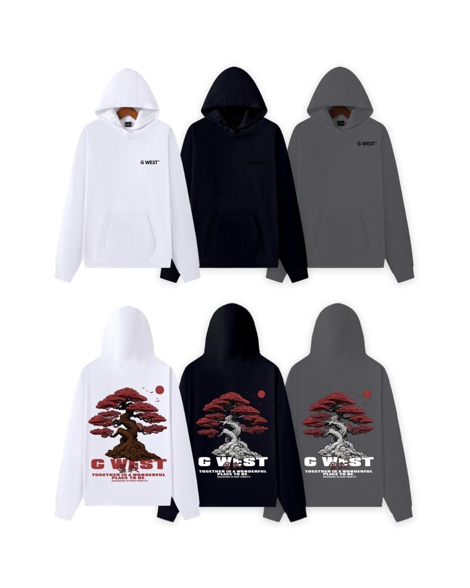 G West Japan Tree Oversize Hoodie - G West