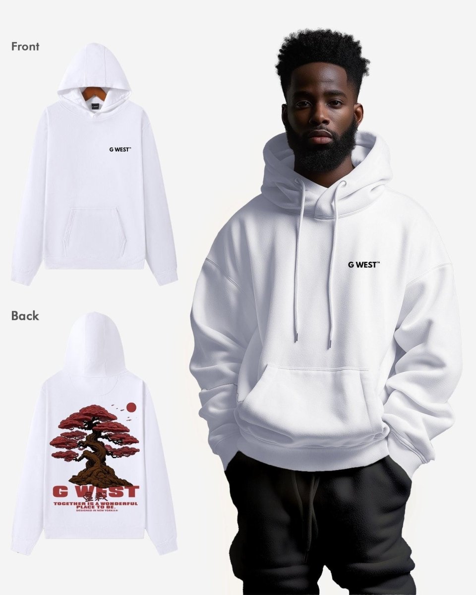 G West Japan Tree Oversize Hoodie - G West
