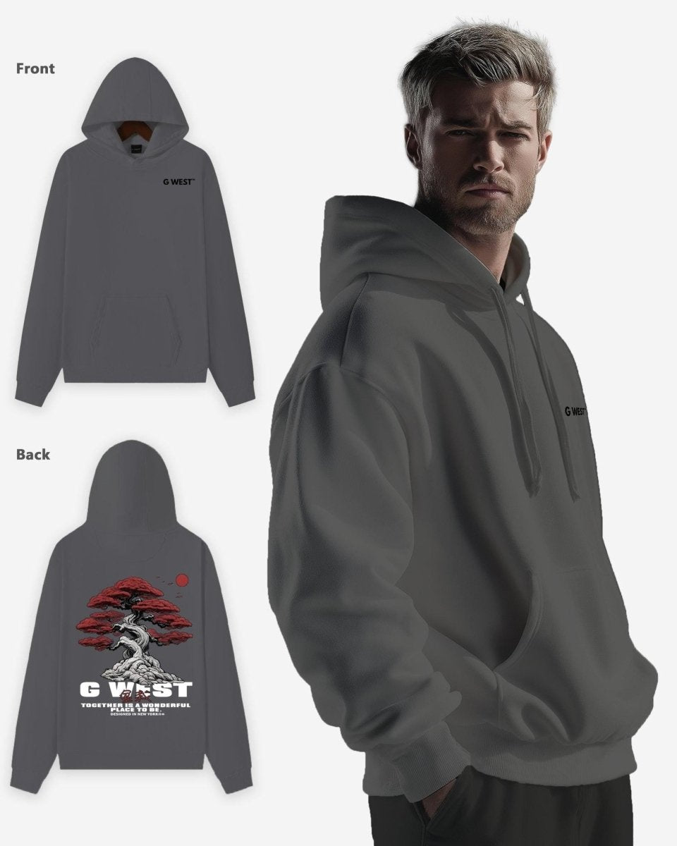 G West Japan Tree Oversize Hoodie - G West