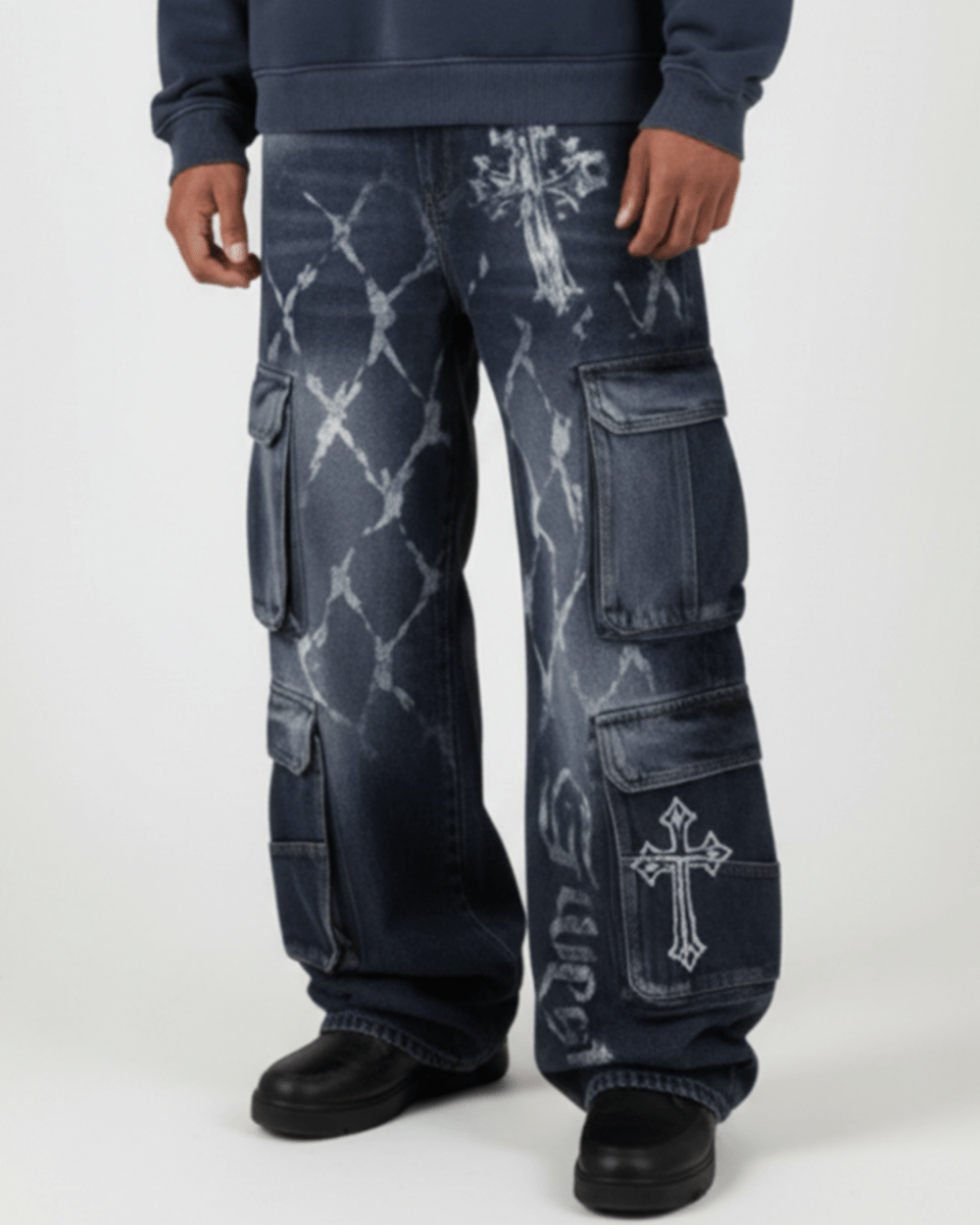 G West Jesus Complicated Denim Men's Pant - G West