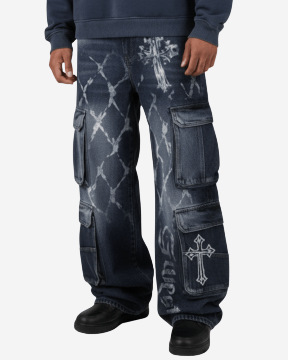 G West Jesus Complicated Denim Men's Pant - G West