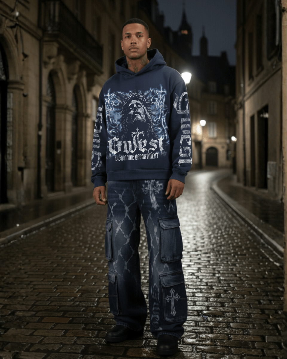 G West Jesus Complicated Men's Hoodie - G West