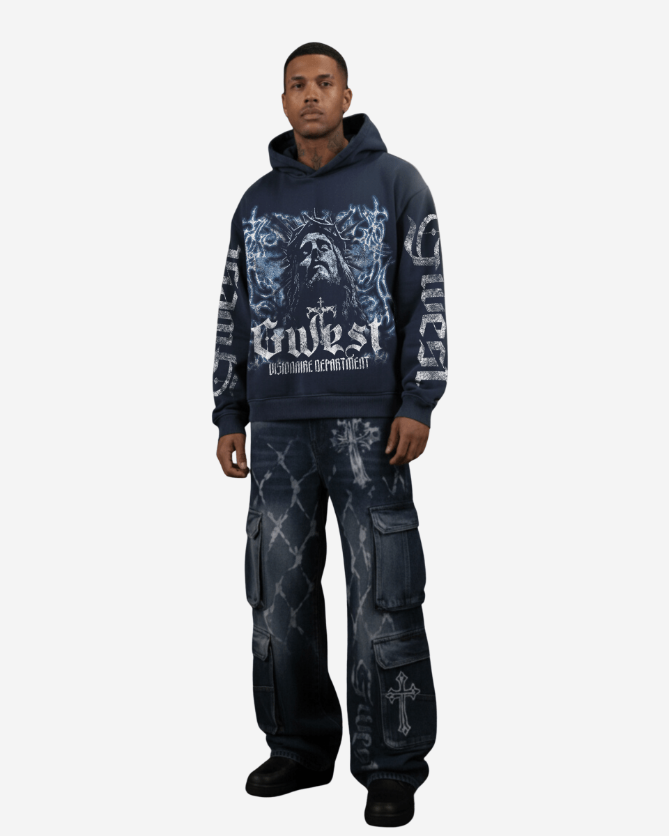 G West Jesus Complicated Men's Hoodie - G West