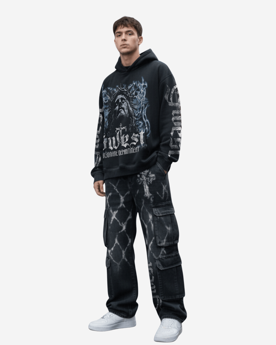 G West Jesus Complicated Men's Hoodie - G West