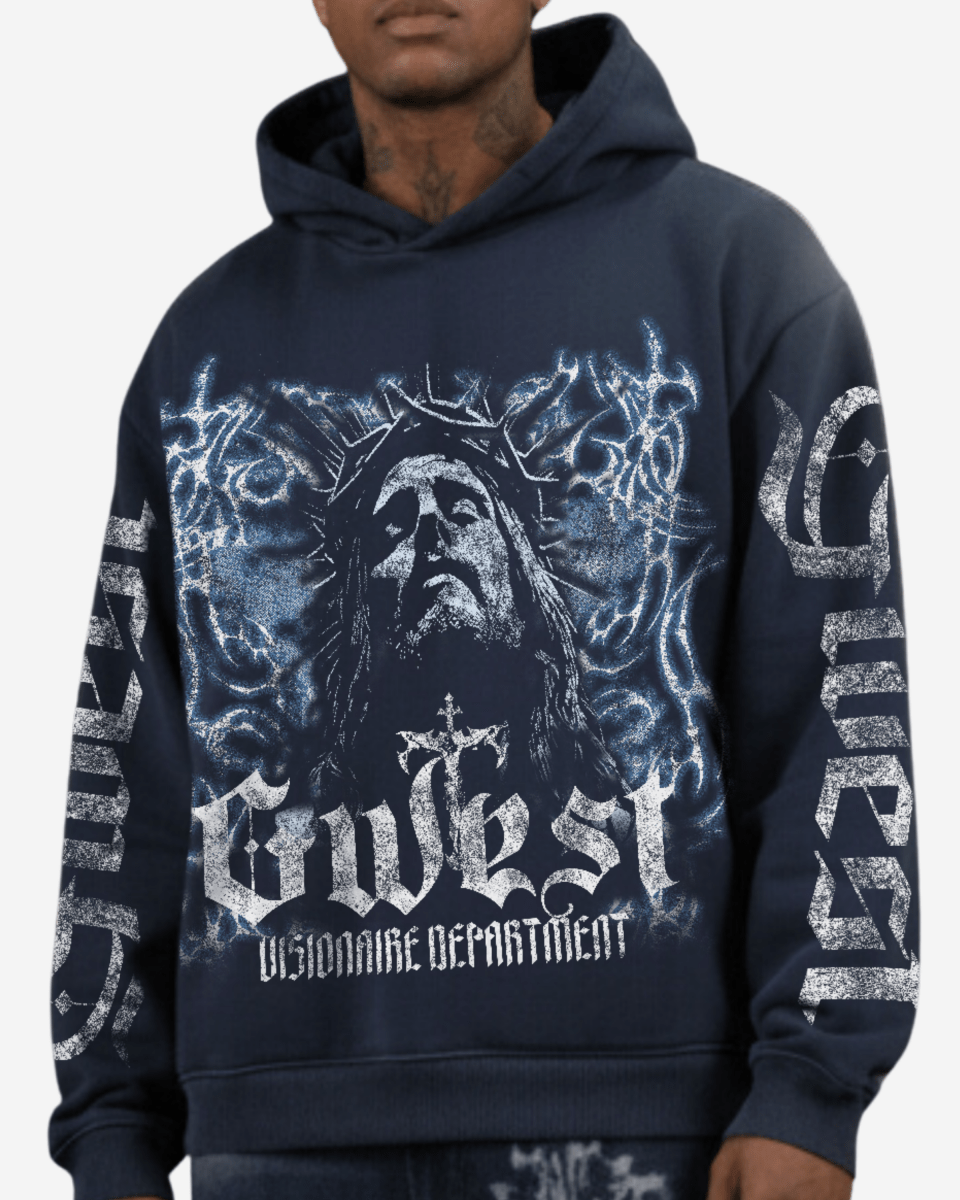 G West Jesus Complicated Men's Hoodie - G West