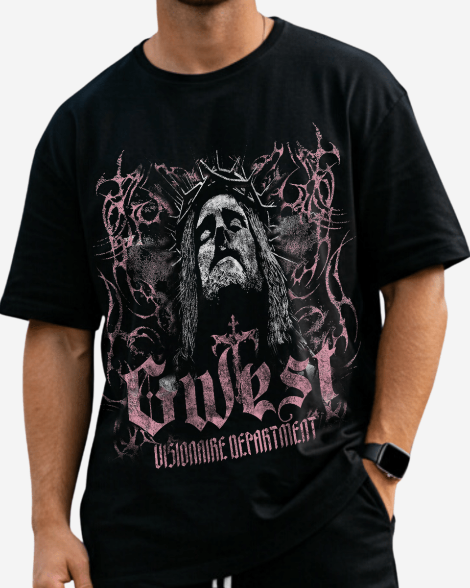 G West Jesus Men's Oversized T-Shirt - G West