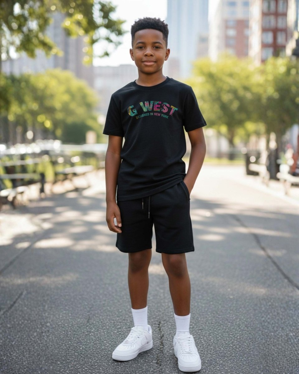 G West Kids Arch Logo T-Shirt - G West