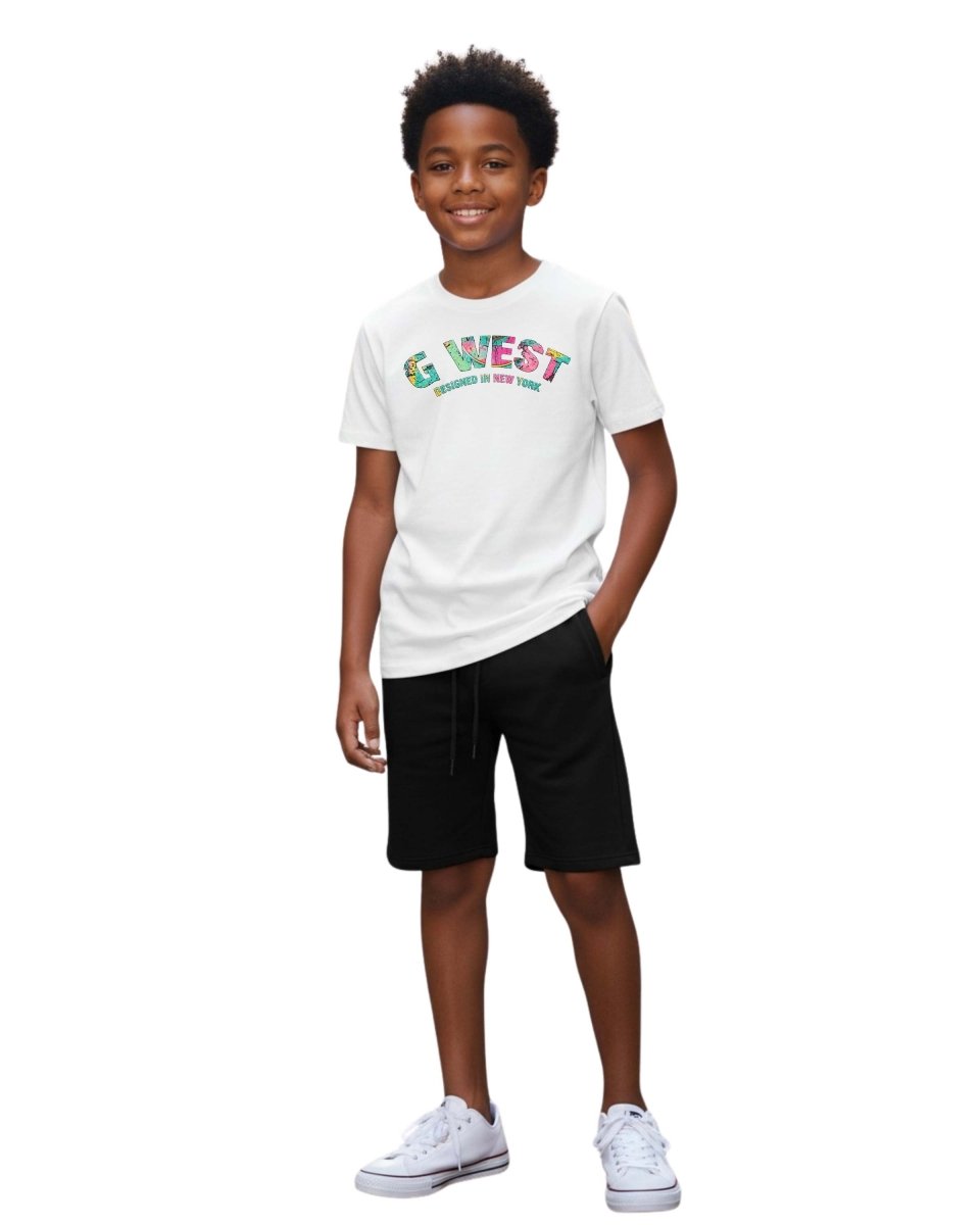 G West Kids Arch Logo T-Shirt - G West