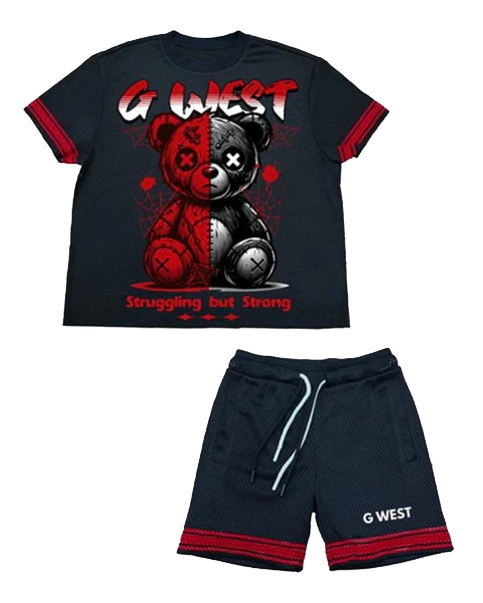 G West Kids Despair Mesh Tee Set - G West